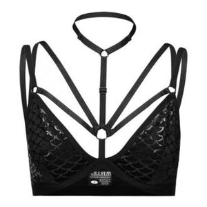 Killstar Black Harness Bralette